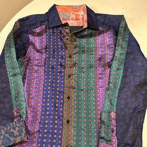 Robert Graham XXL Classic Fit Limited Edition Embroidered button down shirt